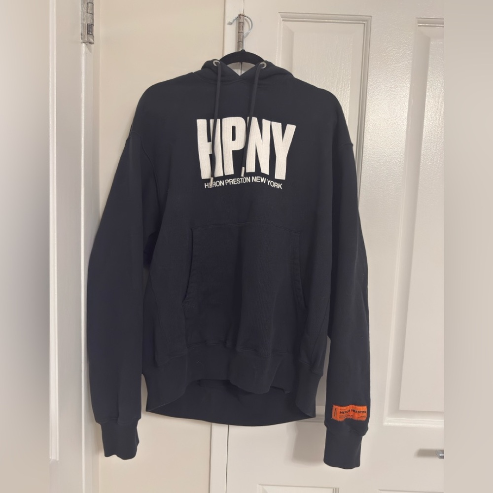 Men’s Heron Preston HPNY Black Hoodie